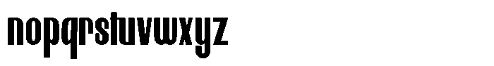 Neothin Medium Font LOWERCASE