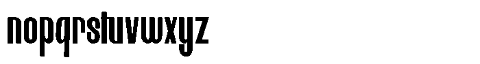 Neothin Regular Font LOWERCASE