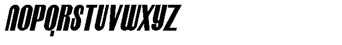 Neothin Semi Bold Italic Font UPPERCASE
