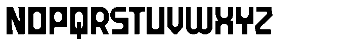 Neotokyo Regular Font UPPERCASE