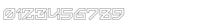 Neotriad Outline Font OTHER CHARS