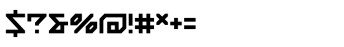 Neotriad Regular Font OTHER CHARS