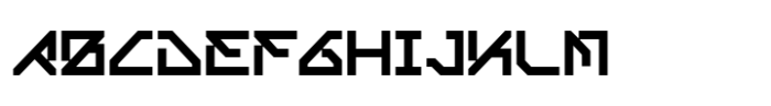 Neotriad Regular Font UPPERCASE