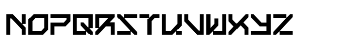 Neotriad Regular Font UPPERCASE