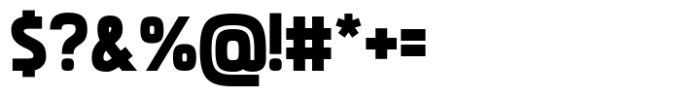 Neoverse Sans Bold Condensed Font OTHER CHARS