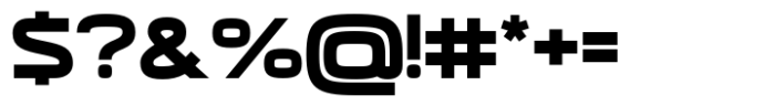 Neoverse Sans Bold Expanded Font OTHER CHARS