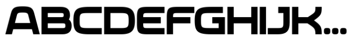 Neoverse Sans Bold Expanded Font UPPERCASE