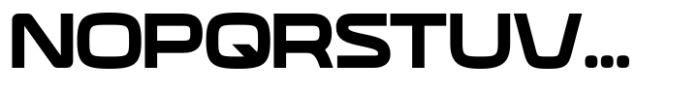 Neoverse Sans Bold Expanded Font UPPERCASE