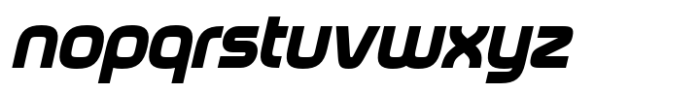 Neoverse Sans Bold Oblique Font LOWERCASE