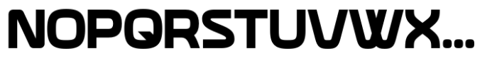 Neoverse Sans Bold Font UPPERCASE
