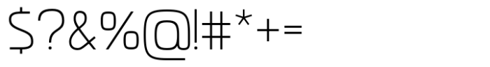 Neoverse Sans Light Condensed Font OTHER CHARS
