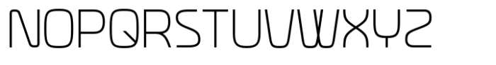 Neoverse Sans Light Condensed Font UPPERCASE