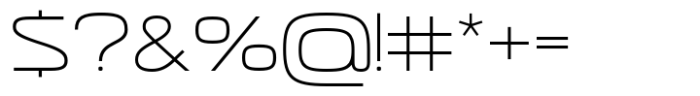 Neoverse Sans Light Expanded Font OTHER CHARS