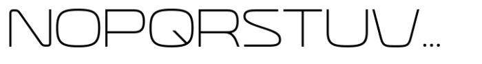Neoverse Sans Light Expanded Font UPPERCASE