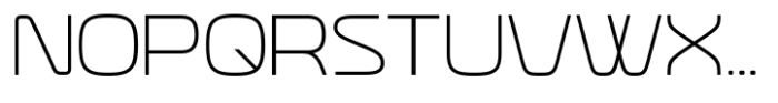 Neoverse Sans Light Font UPPERCASE