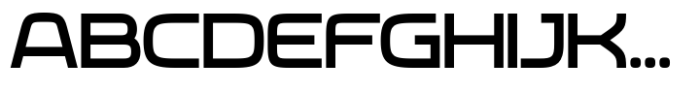Neoverse Sans Medium Expanded Font UPPERCASE