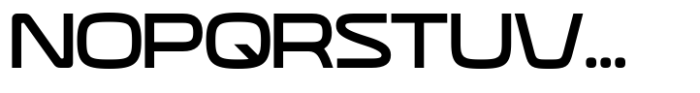 Neoverse Sans Medium Expanded Font UPPERCASE