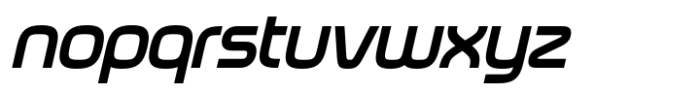 Neoverse Sans Medium Oblique Font LOWERCASE