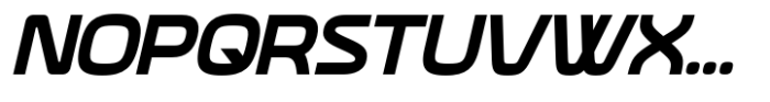Neoverse Sans Semi Bold Oblique Font UPPERCASE