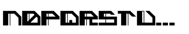 Nephiros Font LOWERCASE