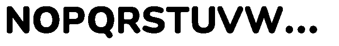 Neral Soft Extra Bold Font UPPERCASE