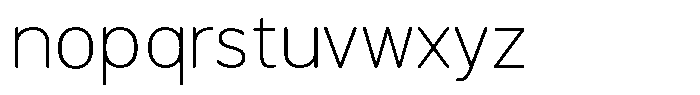 Neral Soft Extra Light Font LOWERCASE