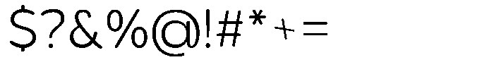 Neral Soft Light Font OTHER CHARS