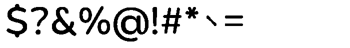 Neral Soft Medium Font OTHER CHARS