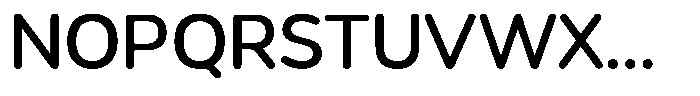 Neral Soft Medium Font UPPERCASE