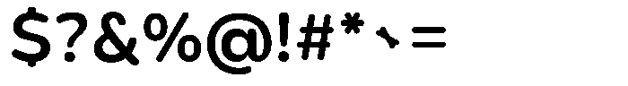 Neral Soft Semi Bold Font OTHER CHARS