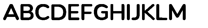 Neral Soft Semi Bold Font UPPERCASE