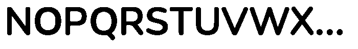 Neral Soft Semi Bold Font UPPERCASE