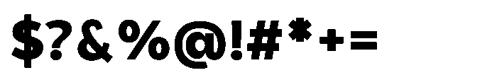Nerall Black Font OTHER CHARS