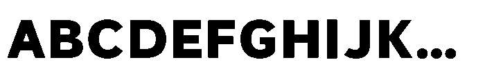 Nerall Black Font UPPERCASE
