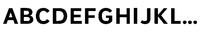 Nerall Bold Font UPPERCASE