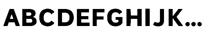 Nerall Extra Bold Font UPPERCASE