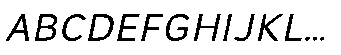 Nerall Italic Font UPPERCASE
