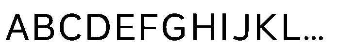 Nerall Regular Font UPPERCASE