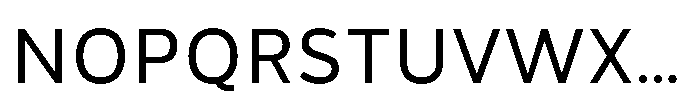 Nerall Regular Font UPPERCASE