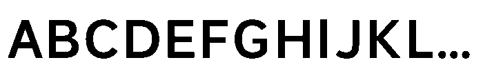 Nerall Semi Bold Font UPPERCASE