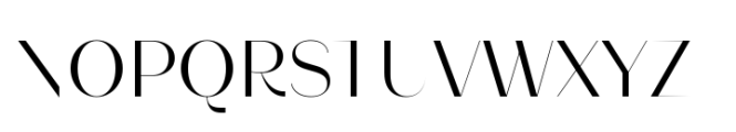 Nereida Variable Font UPPERCASE