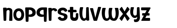 Nerillkid Regular Font LOWERCASE