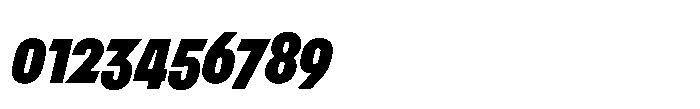 Nerissimo Bold Italic Font OTHER CHARS
