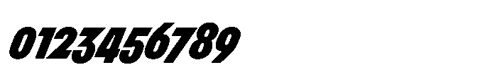 Nerissimo Bold Super Italic Font OTHER CHARS