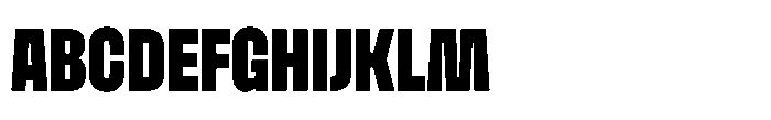 Nerissimo Bold Font UPPERCASE