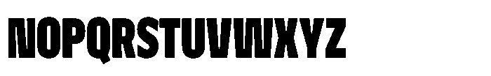 Nerissimo Bold Font UPPERCASE
