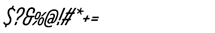 Nerissimo Book Super Italic Font OTHER CHARS