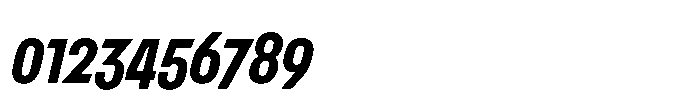 Nerissimo Demi Bold Italic Font OTHER CHARS
