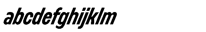 Nerissimo Demi Bold Super Italic FONT