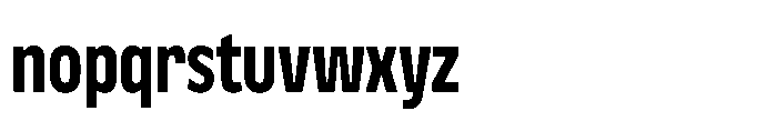 Nerissimo Demi Bold Font LOWERCASE